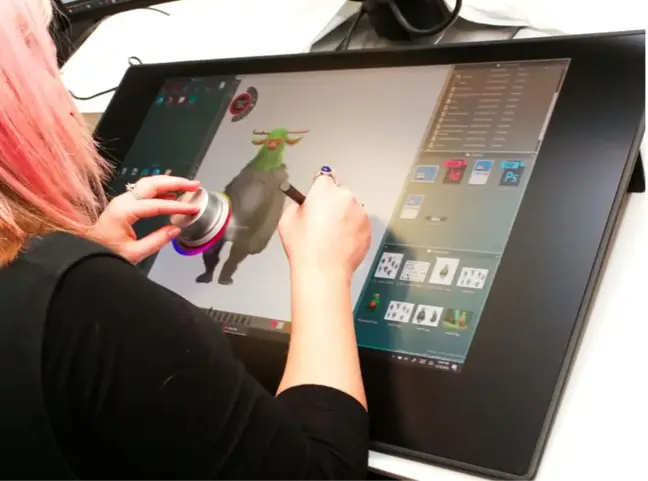 Dell Canvas 27, Dokunmatik Akıllı Çalışma Alanı Sunuyor