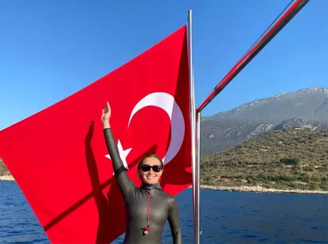 Serbest Dalış Türkiye Şampiyonası Antalya'da başladı
