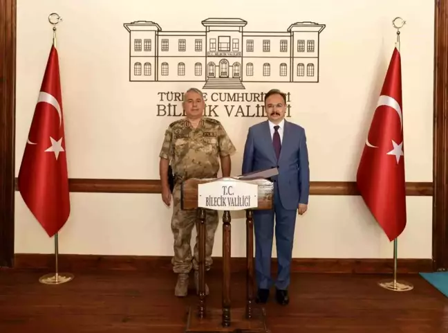 Jandarma Genel Komutan Yardımcısı Bilecik'e ziyaret gerçekleştirdi