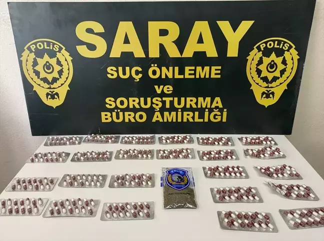 Saray'da Uyuşturucu Operasyonu: 1 Şüpheli Gözaltına Alındı