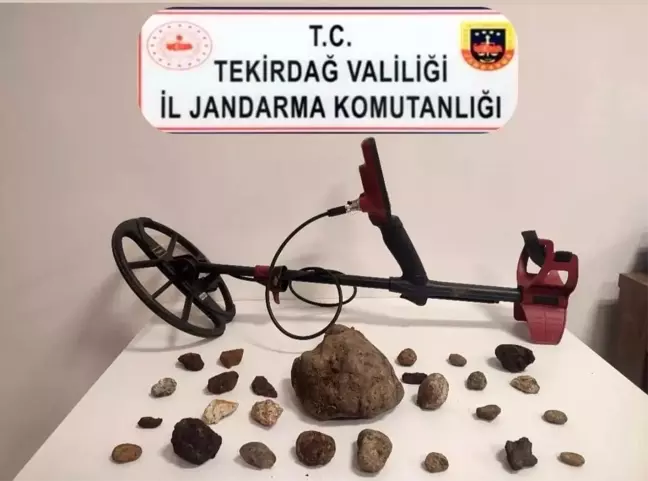 Kapaklı'da Kaçak Kazı Ekipmanları Ele Geçirildi