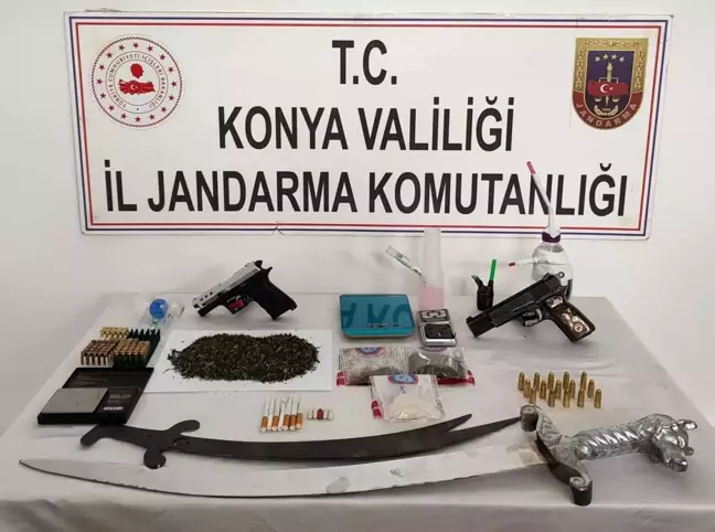Konya'da Uyuşturucu Operasyonu: 5 Gözaltı