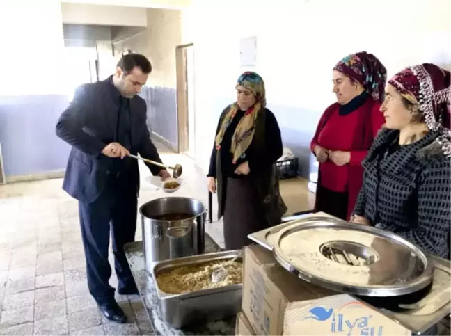Müdür Tünçmen Okulda Hijyen Denetimi Yaptı