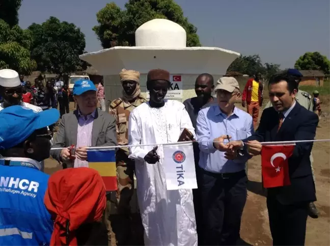 TİKA'dan Çad'da Gore Mülteci Kampına su desteği