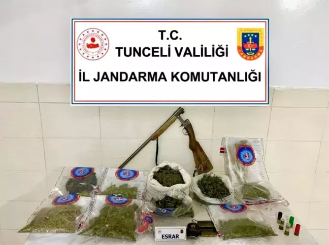 Tunceli'de Uyuşturucu ve Silah Operasyonu: İki Tutuklama