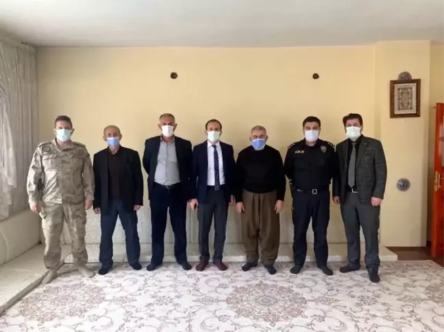Şemdinli'de şehit ailelerine ziyaret
