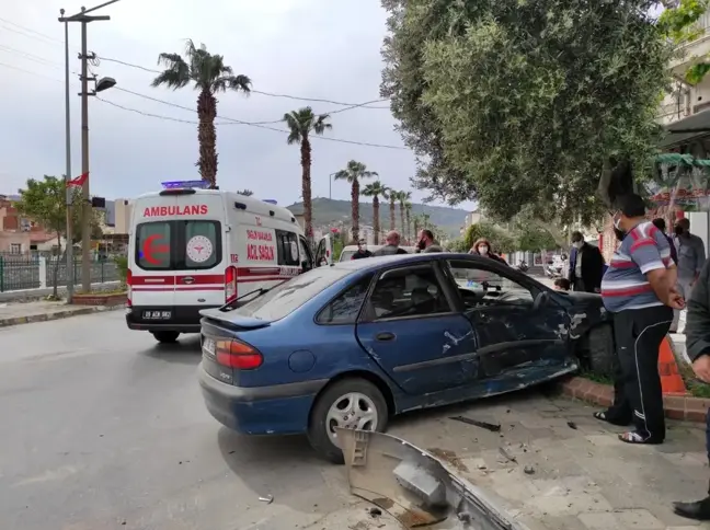 Söke'de trafik kazası: 2 yaralı