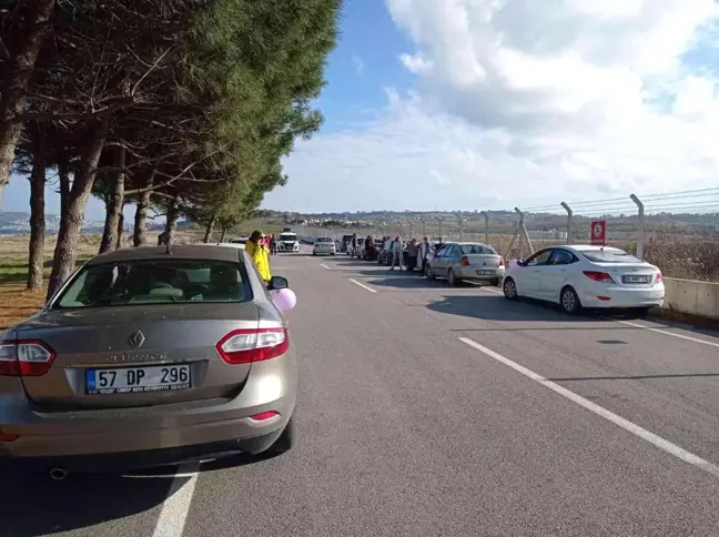 Trafikte kadınlara yönelik tacize karşı 'Mor Konvoy'