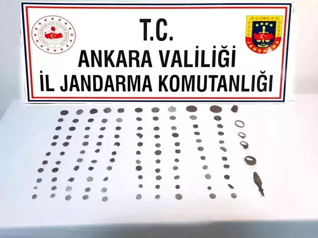 Başkent'te 4 bin 886 sikke ve 110 tarihi obje ele geçirildi