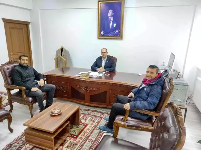 Kaymakam Hamza Türkmen'den spora ve sporculara tam destek