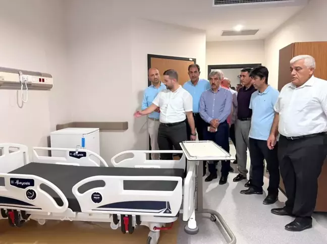 Son dakika haber... AK Partililer yeni devlet hastanesini gezdi