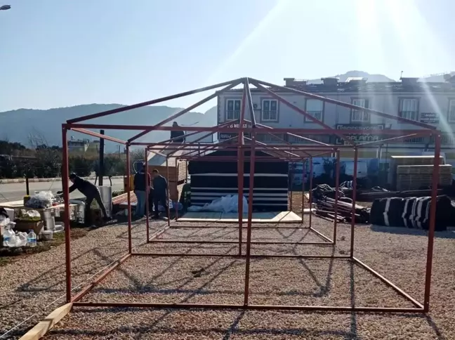 Hatay'da 'Bozdoğan Kıl Çadır Kenti' kuruluyor