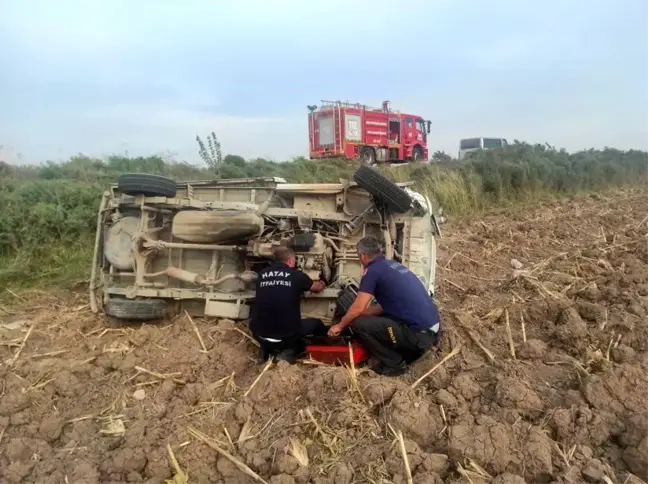 Hatay'ın Kumlu ilçesinde trafik kazası: 3 kişi yaralandı