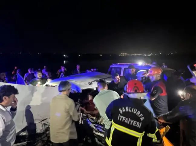 Şanlıurfa'da trafik kazası: 1 ölü, 5 yaralı