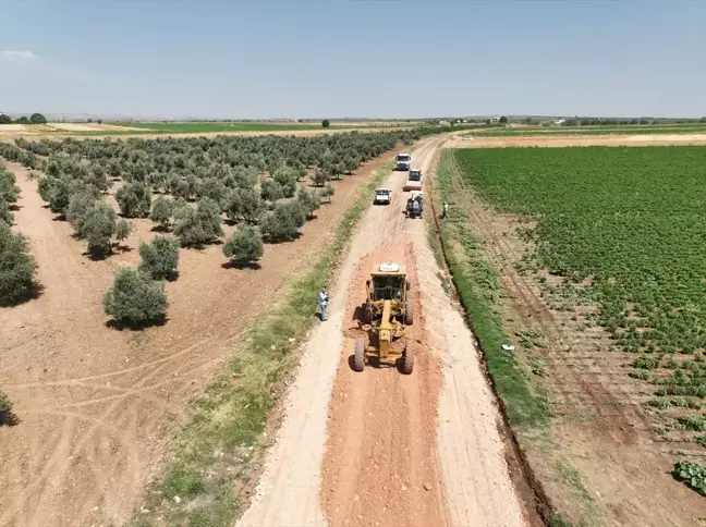 Şanlıurfa Büyükşehir Belediyesi Suruç'ta Alt Yapı ve Yol Çalışmalarına Devam Ediyor