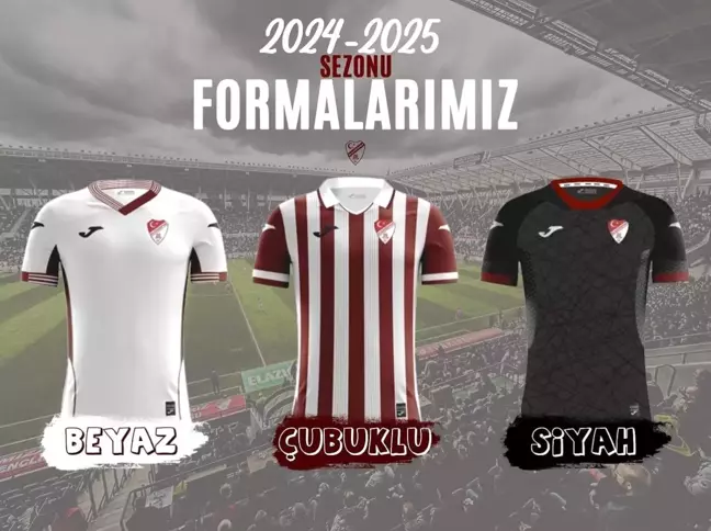 Elazığspor'un 2024-2025 sezonunda giyeceği formalar görücüye çıktı