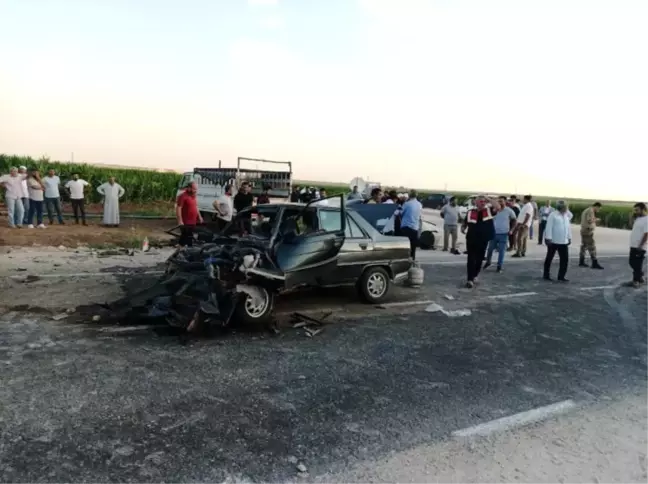 Mardin'de Otomobil Çarpışması: 9 Kişi Yaralandı