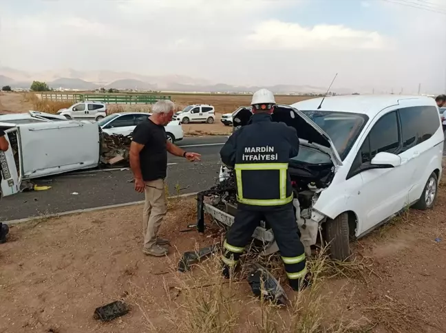 Mardin'de Trafik Kazası: 1 Yaralı