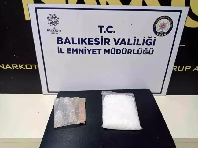 Bandırma'da Uyuşturucu Operasyonu: 102 Gram Metamfetamin Ele Geçirildi