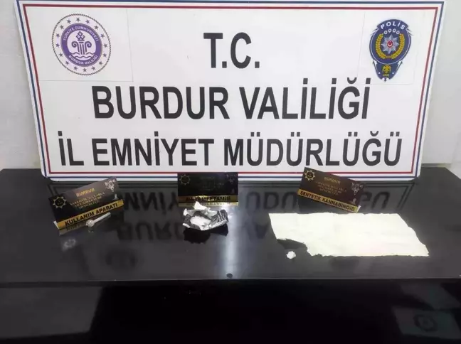 Burdur'da Uyuşturucu Operasyonu: 2 Tutuklama