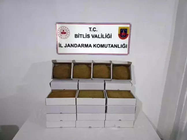 Bitlis'te 120 Bin TL Değerinde Kıyılmış Tütün Ele Geçirildi