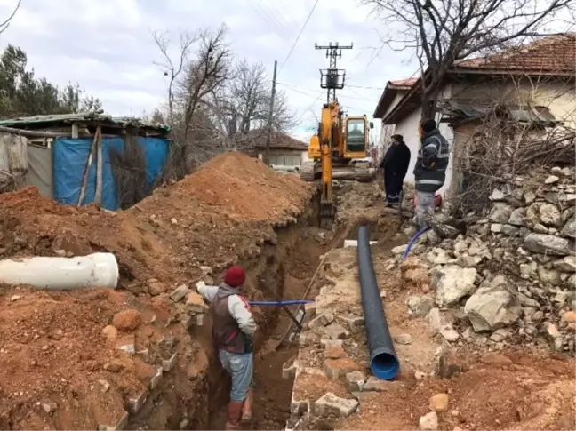 Eynez'in 50 Yıllık Kanalizasyon Hattı Yenileniyor