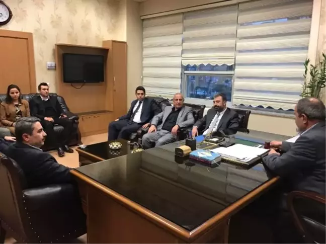 AK Parti Heyetinden Baro Başkanı Köroğlu'na Ziyaret