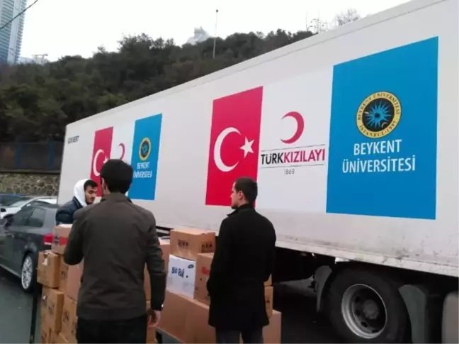 Beykentli Öğrencilerden Halep'e Yardım