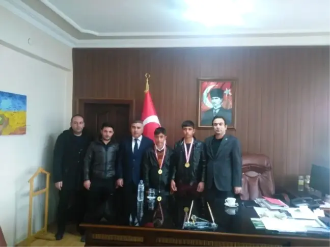 Akçadağ Kaymakamı Demirhan Başarılı Sporcuları Ağırladı