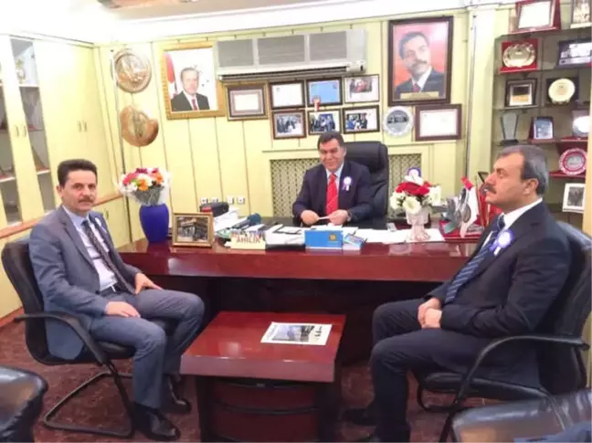 Vergi Dairesinden Teskomb Başkan Vekili Alan'a Ziyaret