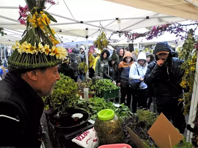 Alaçatı Ot Festivali'ne Yoğun İlgi