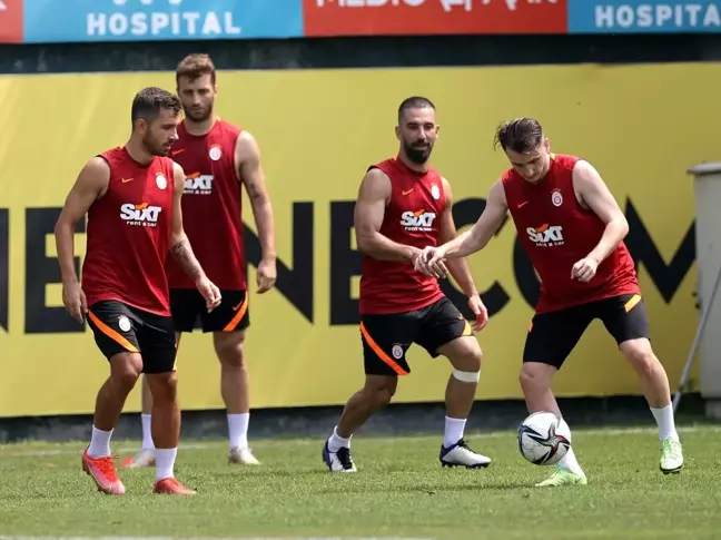 Galatasaray'da Falcao takımla çalıştı
