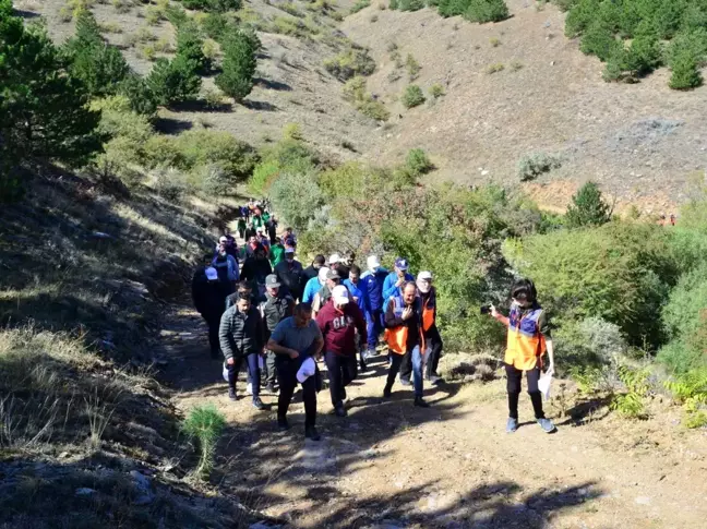 Sağlık için doğa yürüyüşü düzenlendi