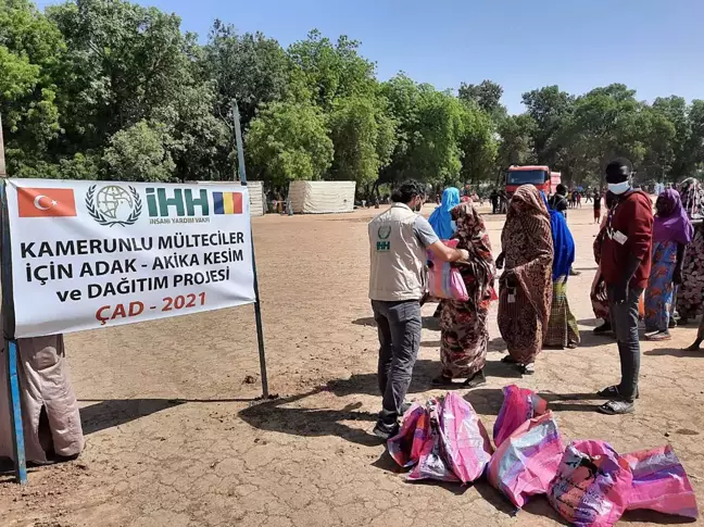 İHH'dan Çad'daki Kamerunlu mültecilere acil yardım