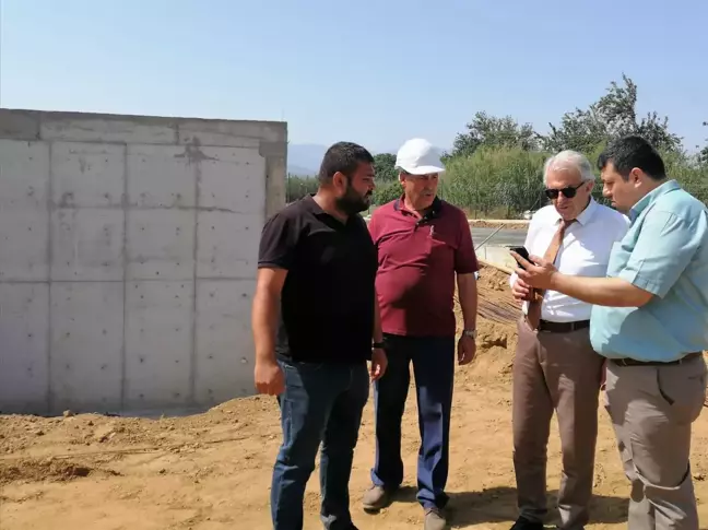 Başkan Eriş'ten çevreye duyarlı tesisin inşaatına inceleme