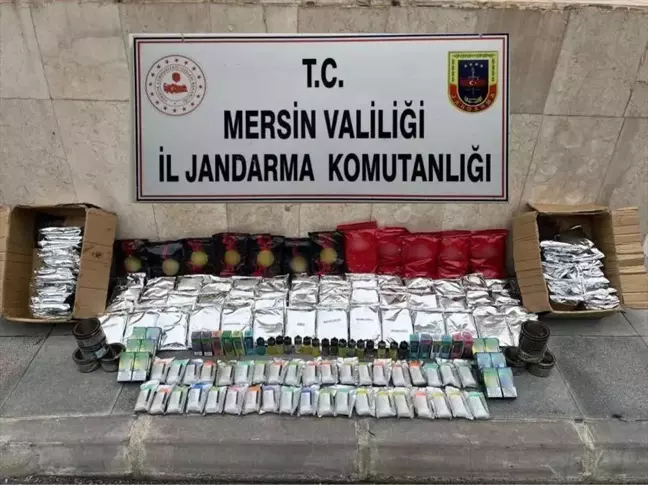 Mersin'de Sigara Kaçakçılığı Operasyonu
