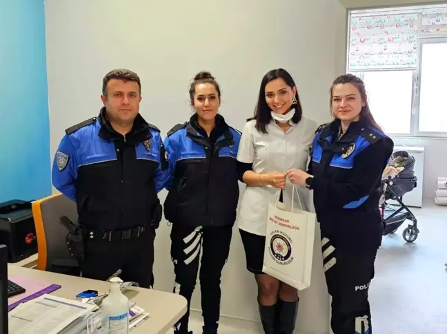 Erzincan Emniyet Müdürlüğü Sağlık Çalışanlarına Ziyarette Bulundu