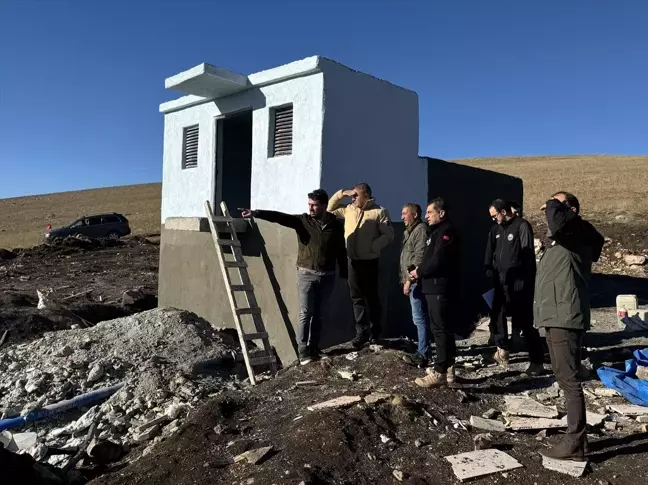 Ardahan'da Mera Islahı Projesi ile Yaylalara Su Götürülüyor