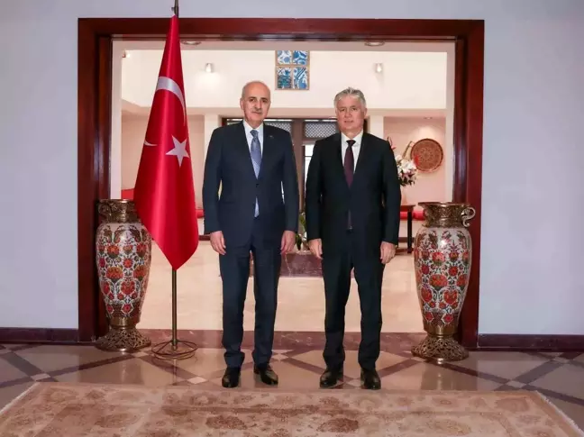 TBMM Başkanı Numan Kurtulmuş, Brasilia'da Büyükelçi Akça ile Görüştü