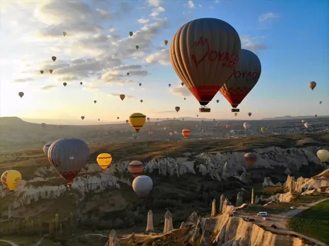 Türkiye Sıcak Hava Balonu Turizminde Rekor Kırdı