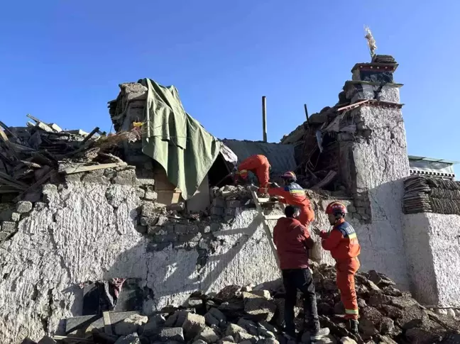 Çin'in Tibet Bölgesi'nde 6.8 Büyüklüğünde Deprem: 95 Ölü, 130 Yaralı