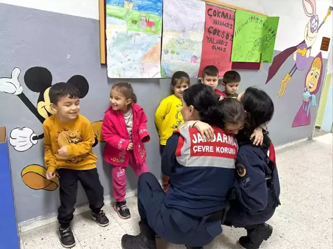 Kuyucak'ta Öğrencilere Doğa ve Hayvan Sevgisi Anlatıldı