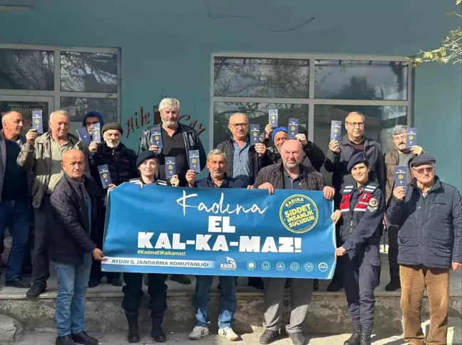 Aydın'da 'Kadına El Kalkamaz' Farkındalık Etkinliği