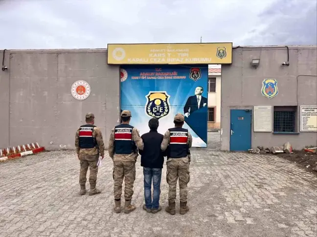 Kağızman'da 3 Yıl Hapis Cezası Bulunan Şahıs Jandarma Tarafından Yakalandı