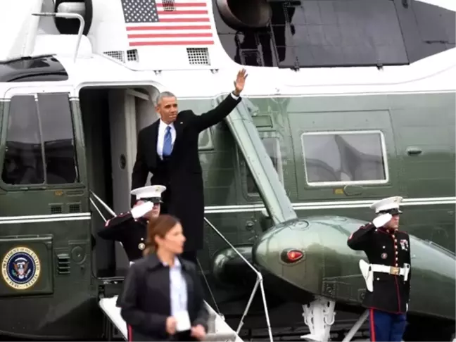 Obama, Beyaz Saray'a Veda Etti