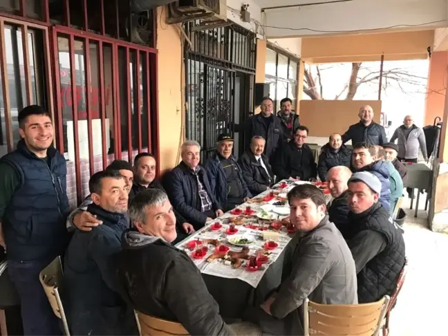 Başkan Uysal, Sanayi Esnafı ile Kahvaltı Yaptı