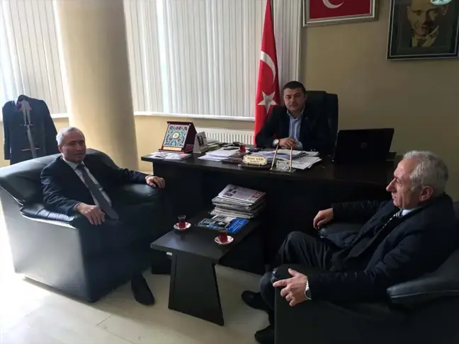 Ereğli Şoförler ve Otomobilciler Odası Başkanı Civelek'ten Ziyaret