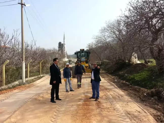Mezarlık Yoluna Kilit Parke Çalışması
