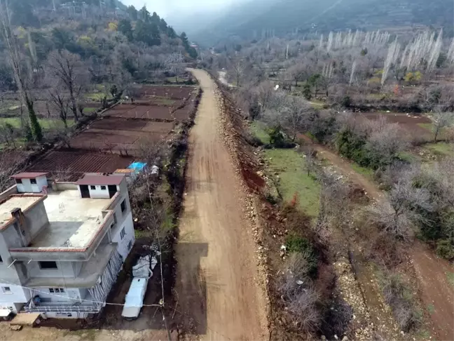 Merkezefendi'den Ornaz Vadisi'ne Alternatif Yol
