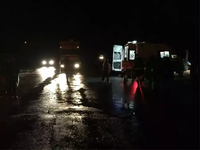 Kamyonetin Çarptığı Yaya Öldü